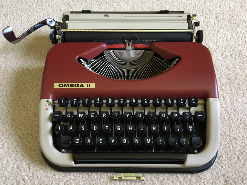 1970s Typewriters Works Omega II
